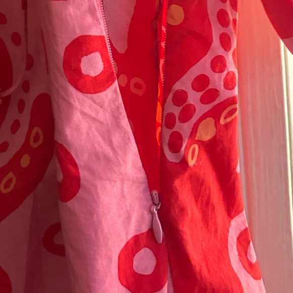 FARM RIO Octocool Puff-Sleeve Mini Dress Super Cute - L - Picture 7 of 15